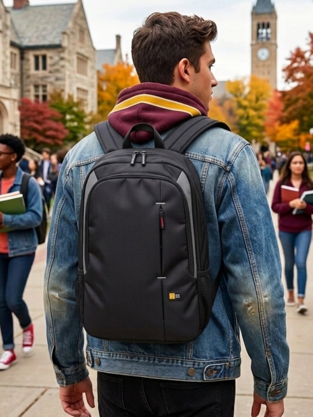 BRAND NEW Case Logic 17" Laptop Backpack - Black (Never Used)